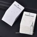 Hot Sale Cheap PVC paper Earring Card J